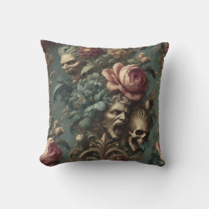 A Long Way Out of Pain – Gothic Victorian Cushion