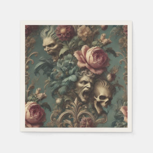 A Long Way Out of Pain – Gothic Victorian Napkin