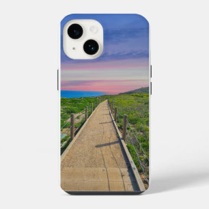 A Long Winding Footpath at Point Dume iPhone 14 Case