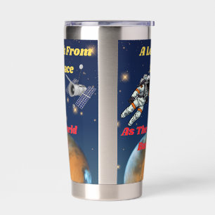 A look from Space, as the World burns Insulated Tumbler