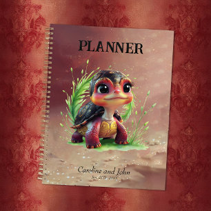 A look full of charm and adventure, planner