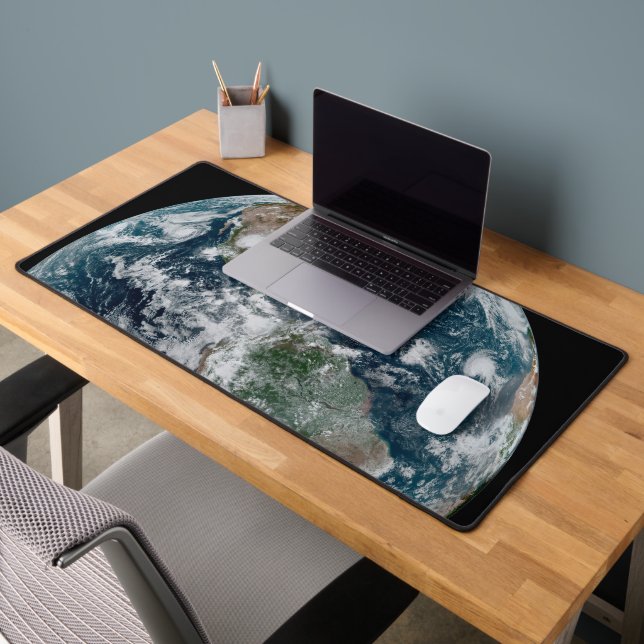 A Loose Chain Of Tropical Cyclones Desk Mat (Office 2)