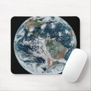 A Loose Chain Of Tropical Cyclones Mouse Mat