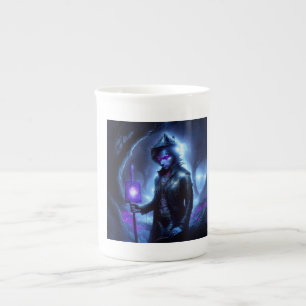 A Lost Soul Wanders The Night Forest Bone China Mug