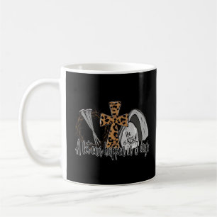 A Lot Can Happen In 3 Days Cheetah Print Easter Da Coffee Mug