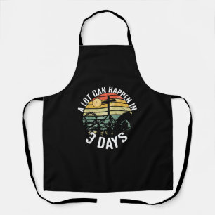A Lot Can Happen In 3 Days Jesus Christ Happy East Apron