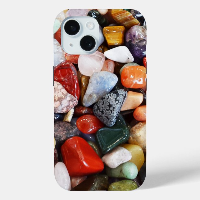 a lot of beautifully coloured stones Case-Mate iPhone case (Back)