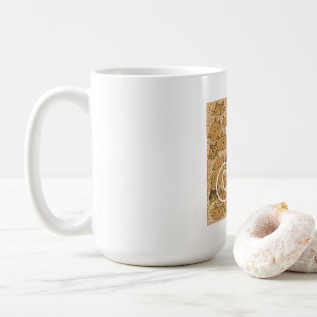 a lot of CAT Coffee Mug (With Donut)