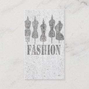 A Lot of Cute. Retro Vintage Tailor Dress Form Business Card
