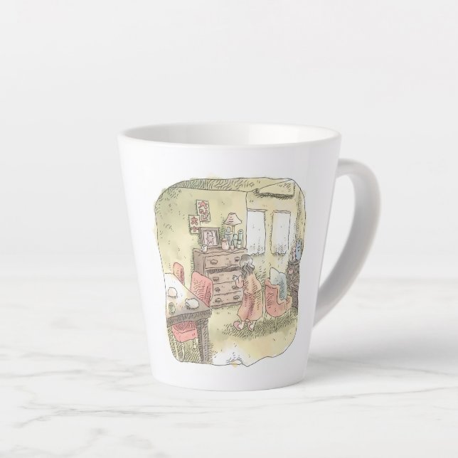 a lot of money latte mug (Right Angle)