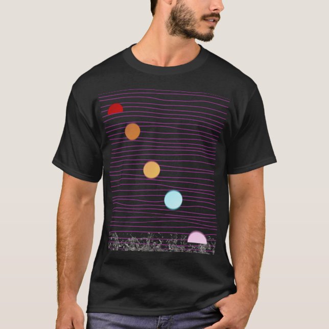 A LOT OF PLANETS IN ONE SUN T-shirt (Front)