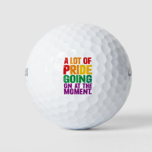 A Lot Of Pride Going On At Moment LGBT Pride Month Golf Balls