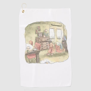 a lottery golf towel