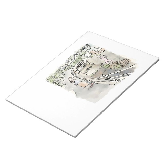 a lottery notepad (Angled)