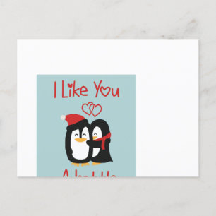 a Lottle Penguins Cute Anniversary Birthday C Postcard