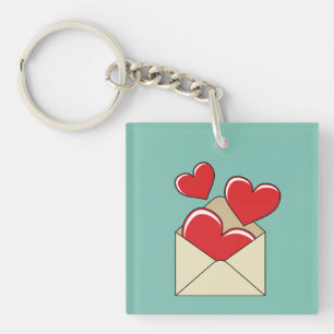 A Love Letter Key Ring
