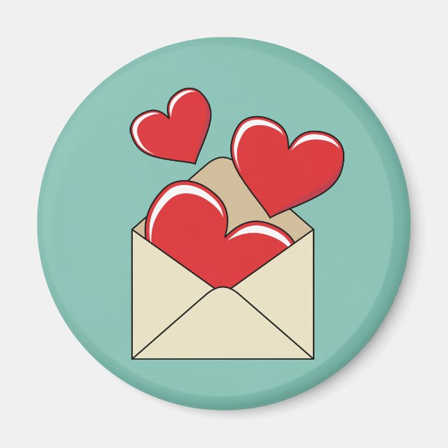A Love Letter Magnet (Front)