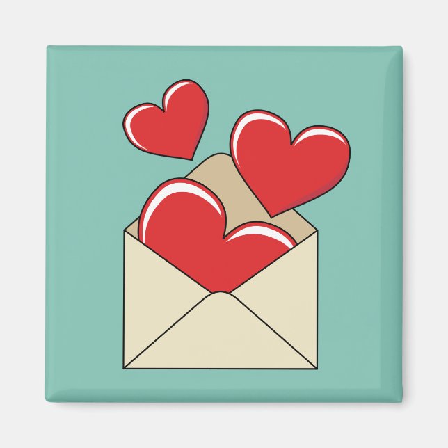 A Love Letter Magnet (Front)