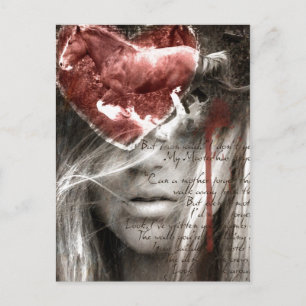 A Love Letter Postcard