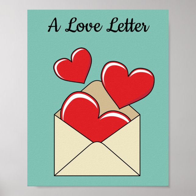 A Love Letter Poster (Front)