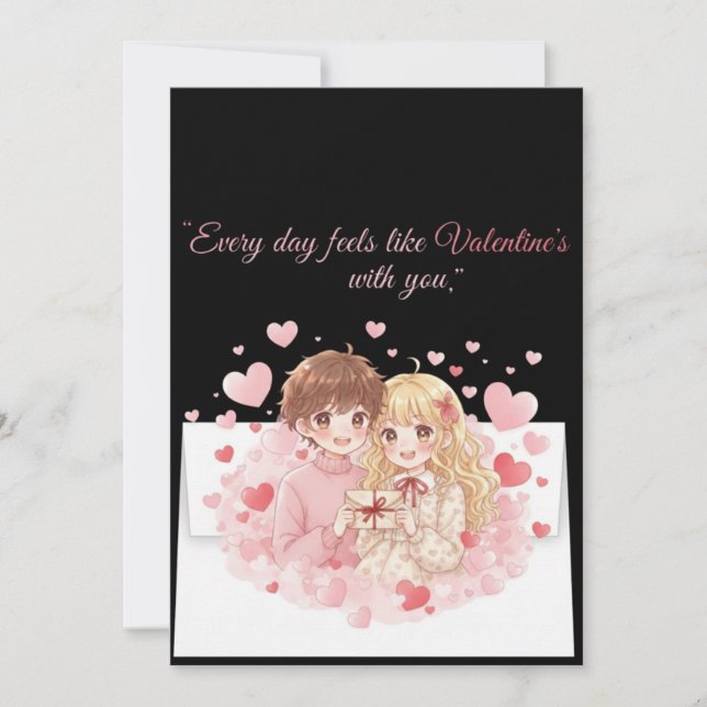 A Love Like Anime The 2026 Chapter Holiday Card (Front)