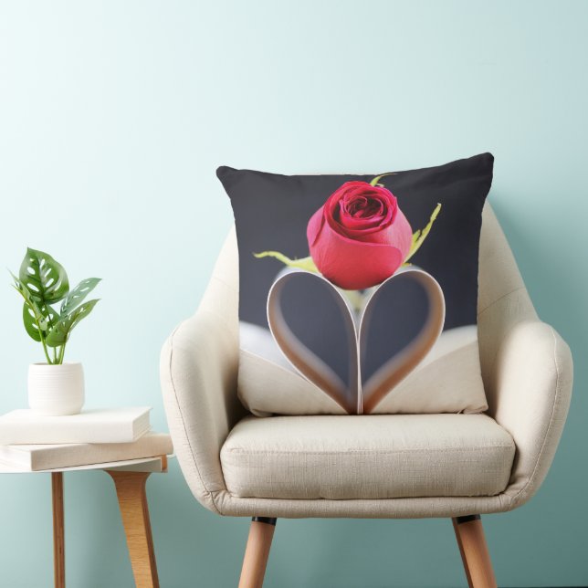 A Love Story Throw Pillow (Chair)