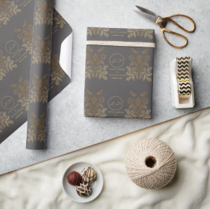 A Love Story Unfolds: Our Wedding Wrapping Paper