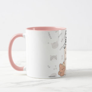 A Love You Meow and Kitty mug for your loved one.