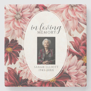 a loved one loving memory stone coaster