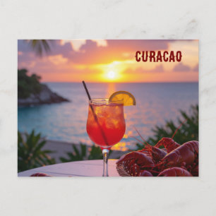 A lovely afternoon in CURACAO Holiday Postcard