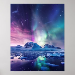 A lovely Aurora Borealis Poster