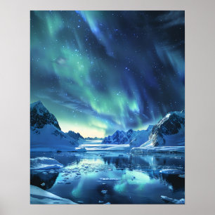 A lovely Aurora Borealis Poster