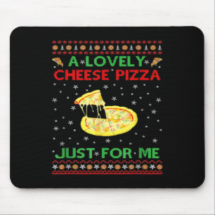 A Lovely Cheese Pizza Alone Funny Kevin X Mas Home Mouse Mat