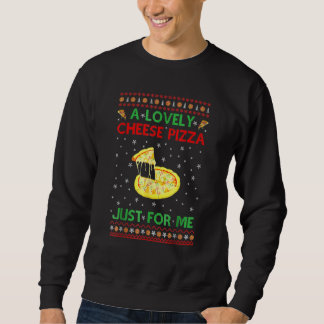 A Lovely Cheese Pizza Alone Kevin X Mas Home Sweatshirt