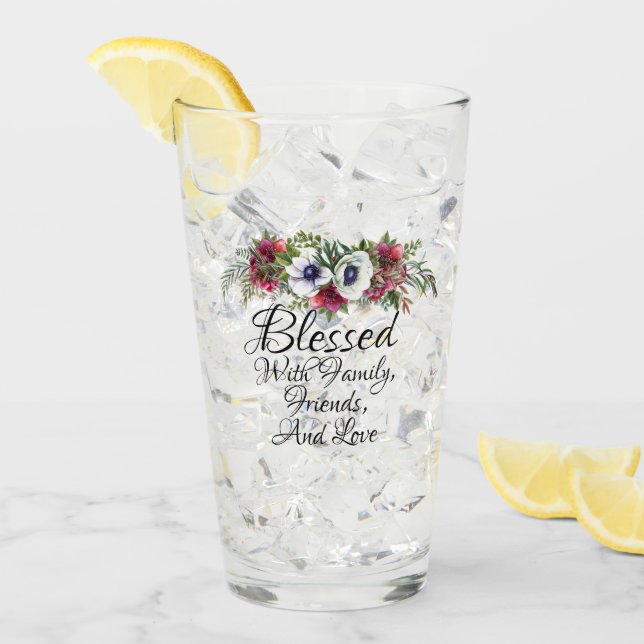 A Lovely Day For A Wedding Glass (Front Ice)