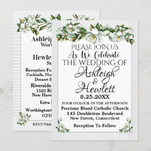 A Lovely Day For A Wedding - Invitation