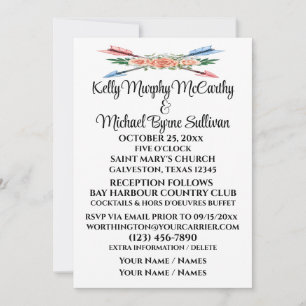 A Lovely Day For A Wedding - Invitation