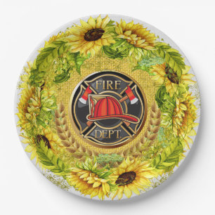 A Lovely Day For A Wedding or Any Pretty Occasion Paper Plate