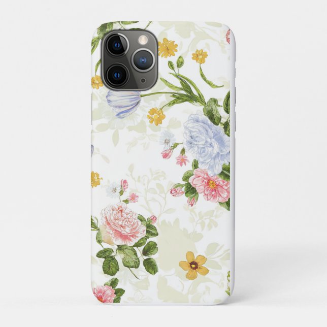 A lovely floral pattern Case-Mate iPhone case (Back)