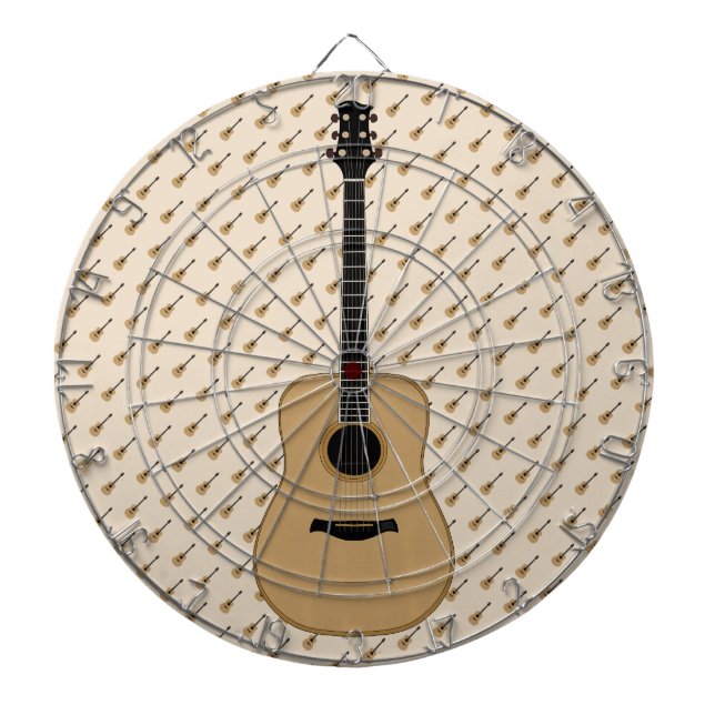 A lovely guitar dartboard (Front)