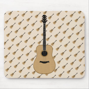 A lovely guitar mouse mat