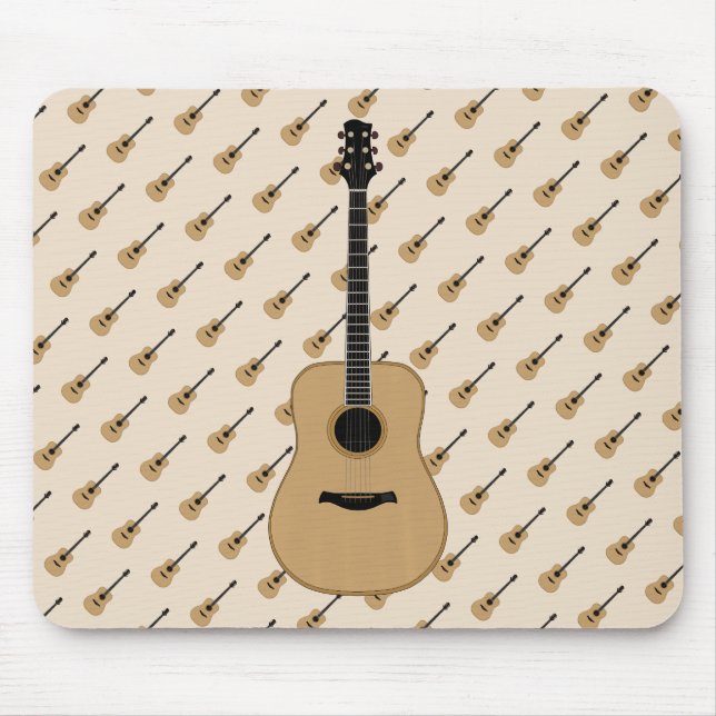 A lovely guitar mouse mat (Front)