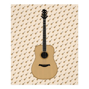 A lovely guitar photo print
