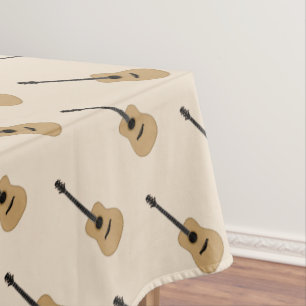 A lovely guitar tablecloth