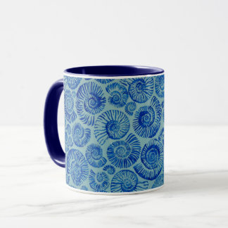 A Lovely Philip Jacobs Fabric Ammonite Mug