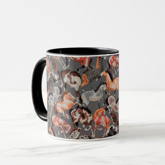 A Lovely Philip Jacobs Fabric Neddy Horse Mug (Front Left)