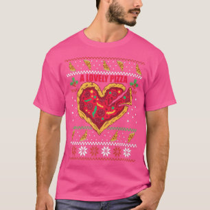 A Lovely Pizza Graphic Pizza Lover Pizza Maker Ita T-Shirt