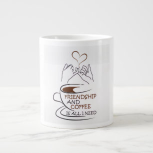 A lovely specialty coffee mug