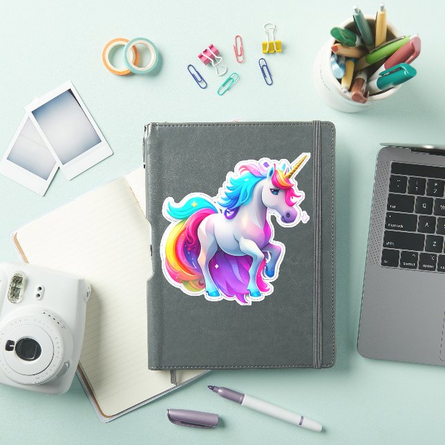 A Lovely Unicorn Sticker 2 (iPad Cover)