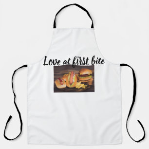 A lovely white kitchen apron